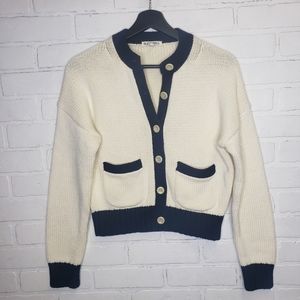 Alex Mill Tipped Nico Cardigan Sweater
